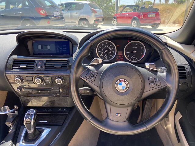 COMING SOON BMW 635D 3.0 CONVERTIBLE AUTO SPANISH RHD IN SPAIN 112000 MILES SUPERB 2008